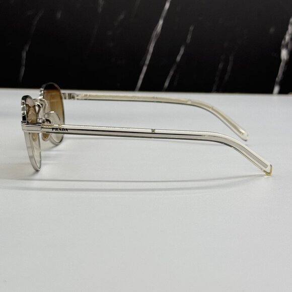 NEW PRADA PRB52S 1BC80K SUNGLASSES SILVER WOMEN EYEWEAR PR B52S 1BC80K, SPR B52
